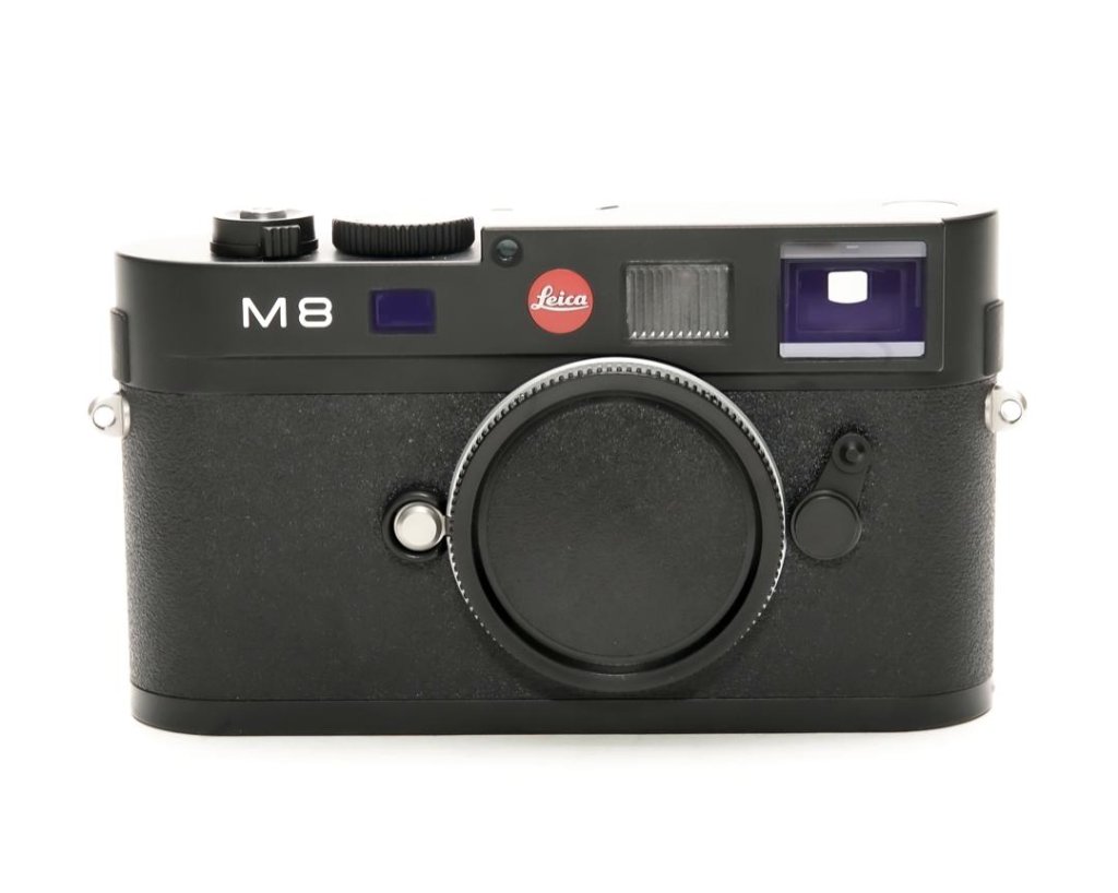 ライカ M8 ボデー 艶消しブラック　B#3331*** ショット数881と極少（保証付）レンジファインダー式 デジタルカメラ made in Germany の画像