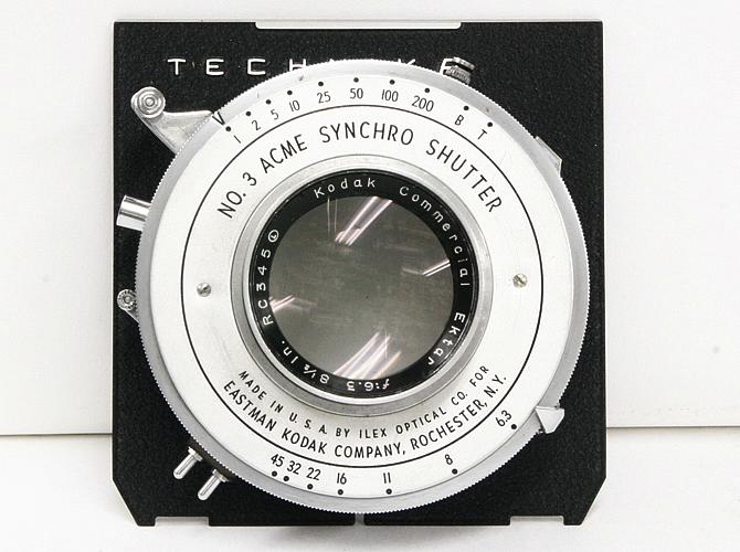 215/6.3 Commarcial Ektar (Kodak) アクメ３番シャッター付き 1951年製造の画像