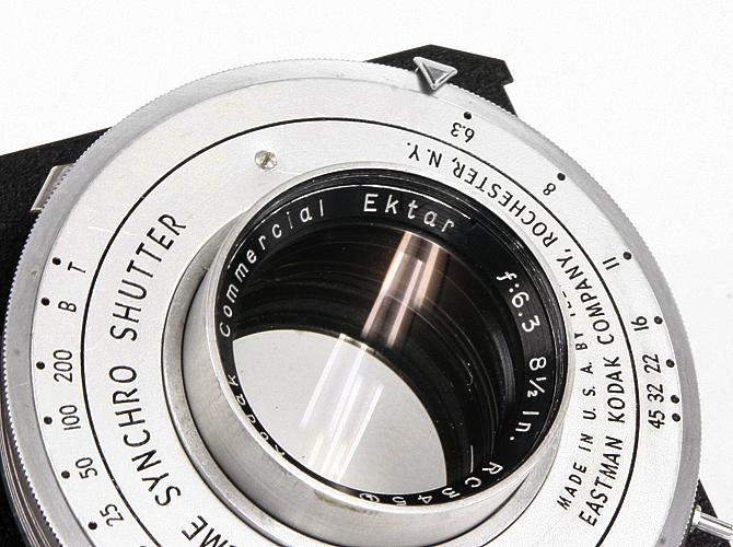 215/6.3 Commarcial Ektar (Kodak) アクメ３番シャッター付き 1951年製造の画像