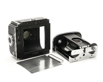 Hasselblad 500C  80/2.8 Planar (Cレンズ ) M-12マガジン スタンダード焦点板 ネックストラップ付 日本語使用説明書付(コピー)画像