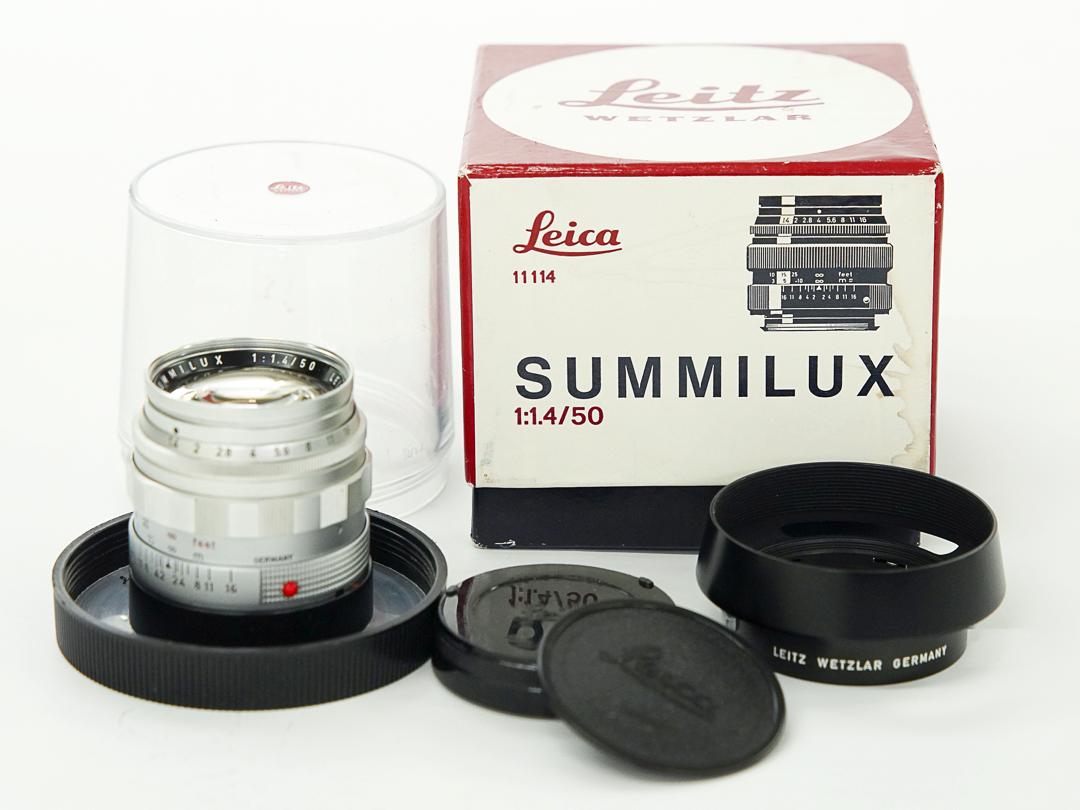 50/1.4 SUMMILUX (ズミルックス) (made in Germany) ライカＭ用 第１世代の後期型で、　貴婦人の呼称、　　　　　　　　　　　　　　　　　　　　　　　　画像
