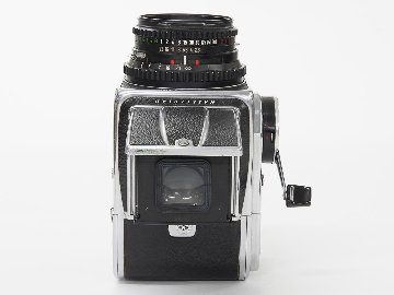 Hasselblad 500C ブラック 80/2.8 Planar (Cレンズ ) M-12マガジン スタンダード焦点板 ネックストラップ付 日本語使用説明書付(コピー)の画像