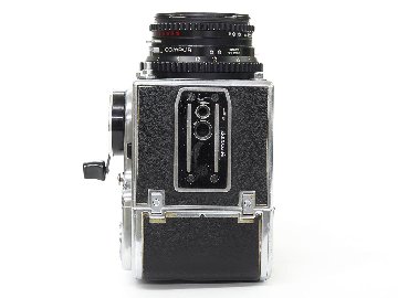 Hasselblad 500C ブラック 80/2.8 Planar (Cレンズ ) M-12マガジン スタンダード焦点板 ネックストラップ付 日本語使用説明書付(コピー)の画像