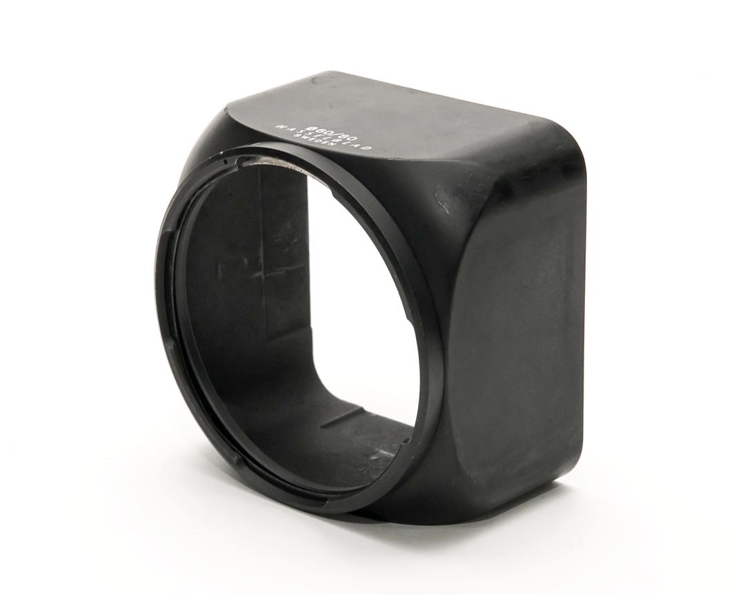 ハッセルレンズフード (B-60) 80ミリから250ミリ(浅い方) 5cm CB.CF.CFi,CFE兼用 プラスチック製  Hasselblad 純正品の画像