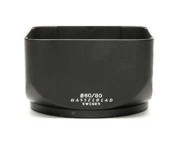 ハッセルレンズフード (B-60) 80ミリから250ミリ(浅い方) 5cm CB.CF.CFi,CFE兼用 プラスチック製  Hasselblad 純正品の画像