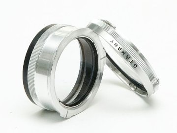 Rollei Ⅱ 型 Rolleinar-2 (接写レンズ.上下セット) (50cm～31cm) バララックス自動補正 純正本革ケース付　元箱付の画像