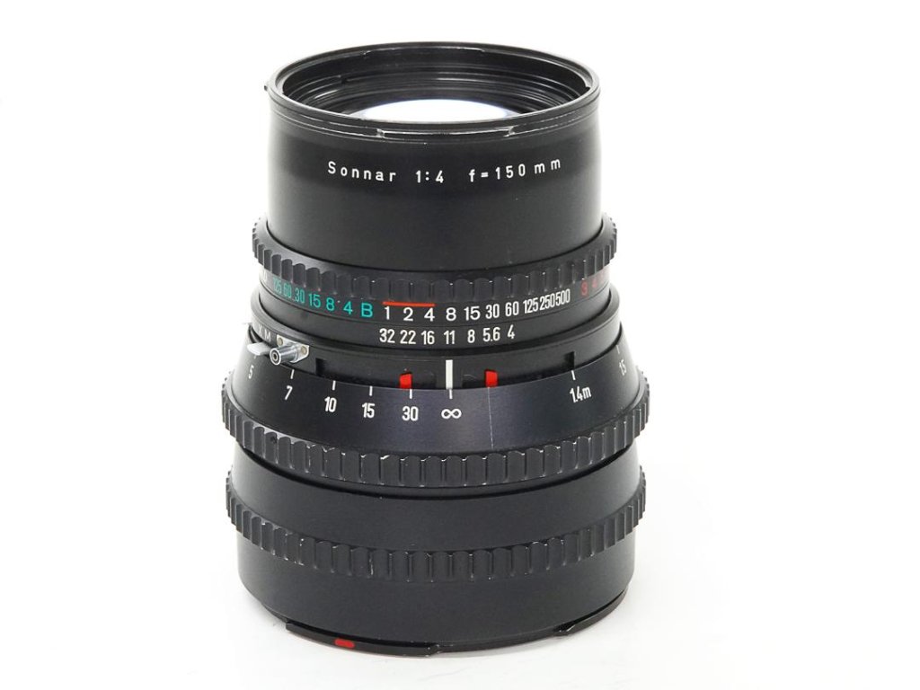 150/4 Sonnar T* (Cレンズ) ハッセルブラッド Vシリーズ用  SYNCHRO COMPUR M.X.V.Shutter 付  前後キヤップ付の画像