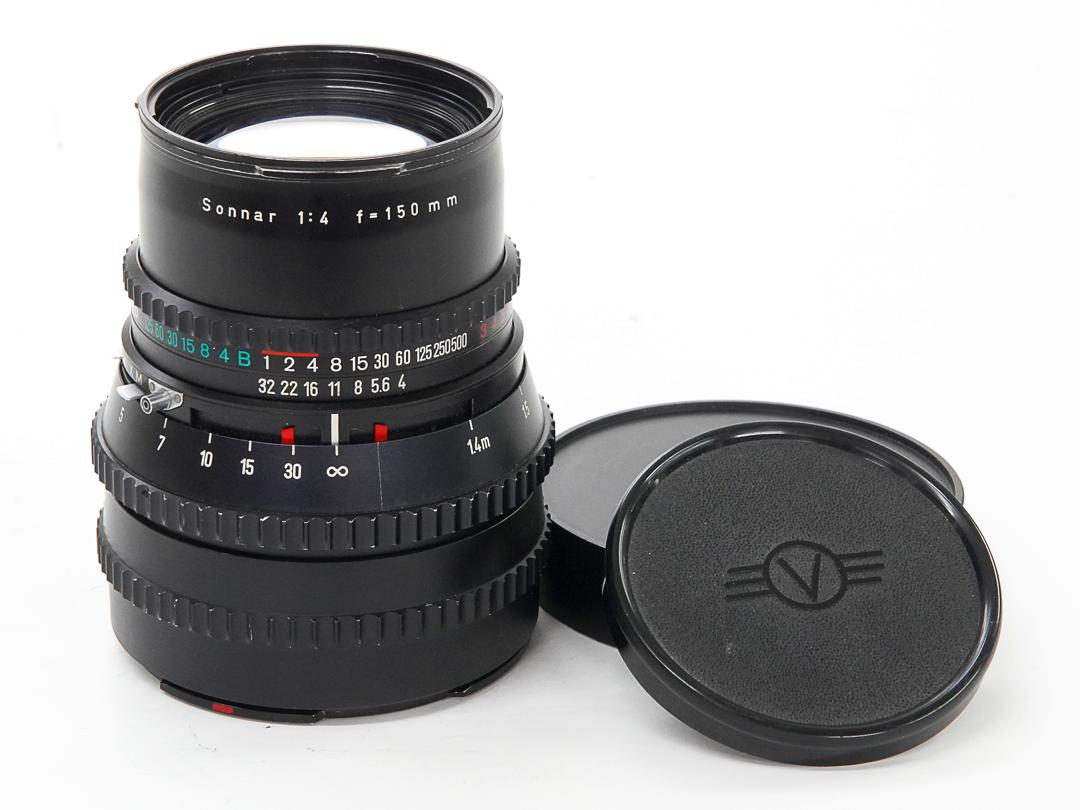 150/4 Sonnar T* (Cレンズ) ハッセルブラッド Vシリーズ用  SYNCHRO COMPUR M.X.V.Shutter 付  前後キヤップ付画像