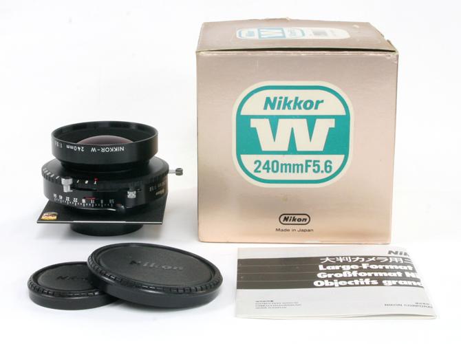 240/5.6 Nikkor-W MC コパル3番シャッター付の画像