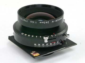 240/5.6 Nikkor-W MC コパル3番シャッター付画像
