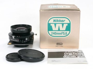240/5.6 Nikkor-W MC コパル3番シャッター付の画像