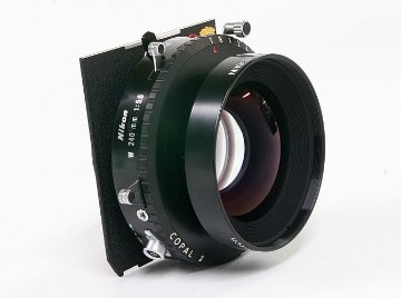 240/5.6 Nikkor-W MC コパル3番シャッター付の画像