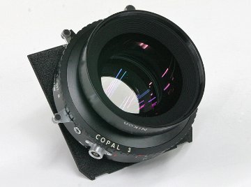 240/5.6 Nikkor-W MC コパル3番シャッター付の画像