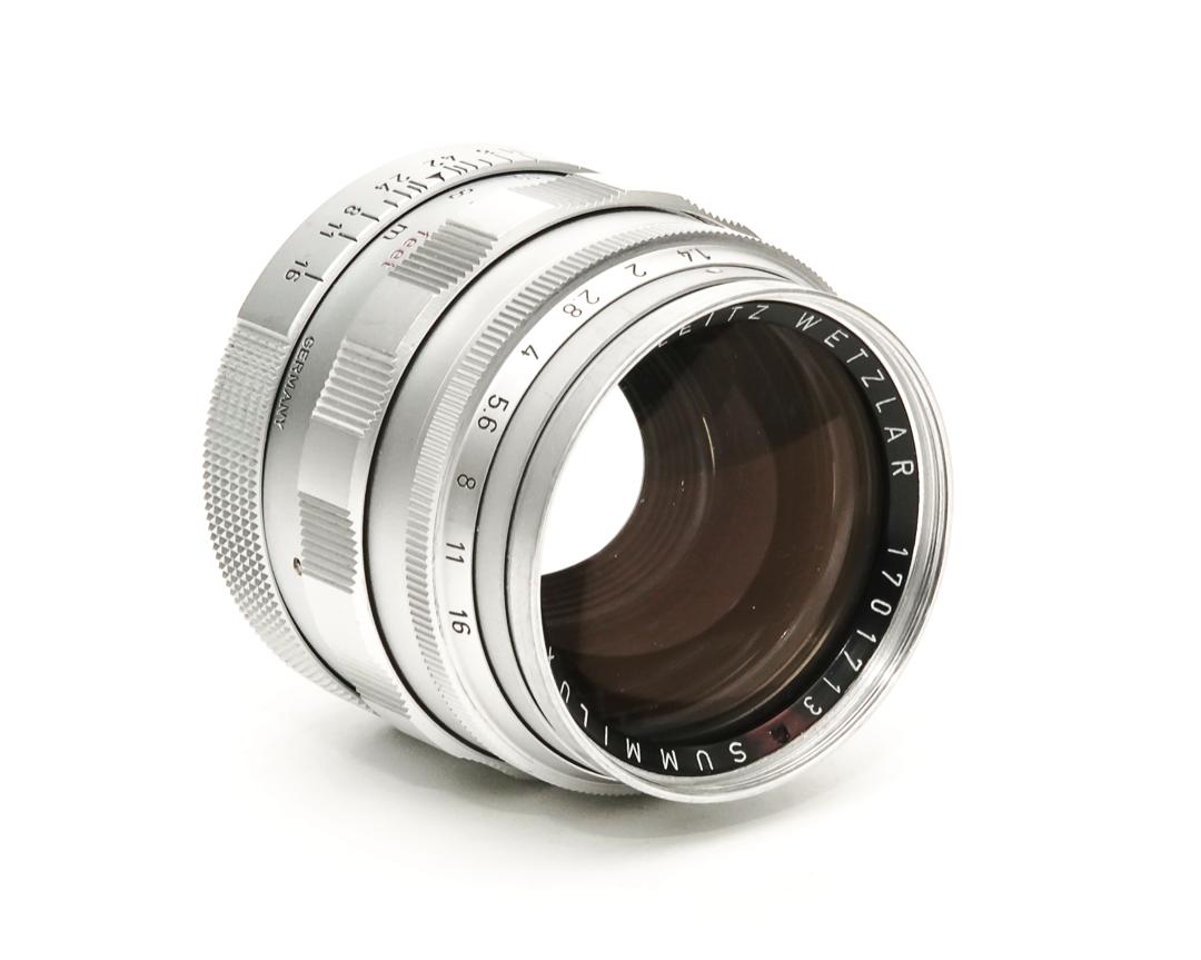 50/1.4 Summilux ライカスクリュー(L39)用 コレクションアイテム  第１世代、貴婦人の呼称、　1959年製造　　　Rare レンズの画像