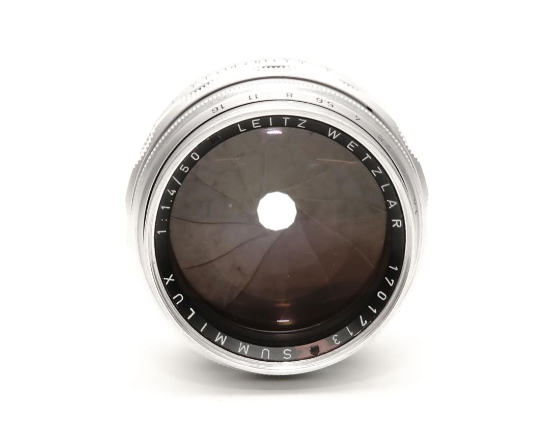 50/1.4 Summilux ライカスクリュー(L39)用 コレクションアイテム  第１世代、貴婦人の呼称、　1959年製造　　　Rare レンズの画像