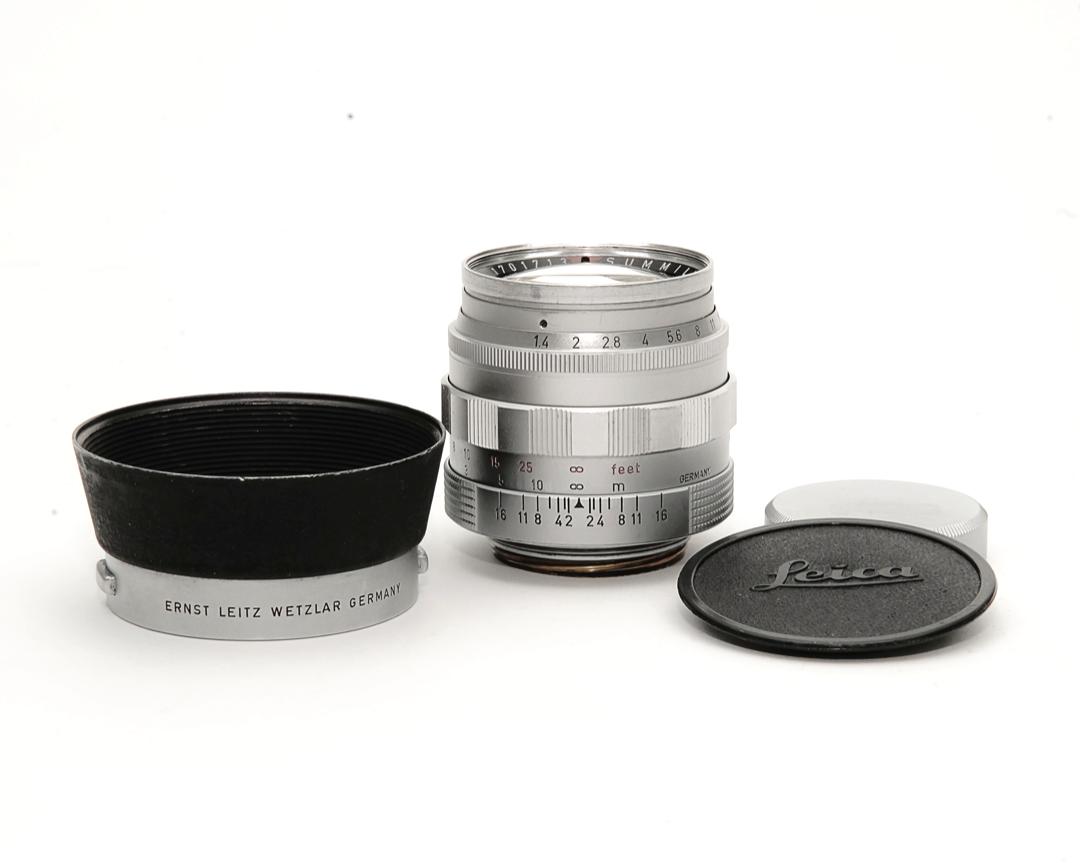 50/1.4 Summilux ライカスクリュー(L39)用 コレクションアイテム  第１世代、貴婦人の呼称、　1959年製造　　　Rare レンズの画像