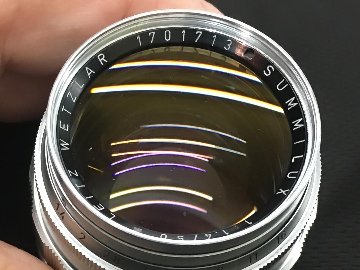 50/1.4 Summilux ライカスクリュー(L39)用 コレクションアイテム  第１世代、貴婦人の呼称、　1959年製造　　　Rare レンズの画像