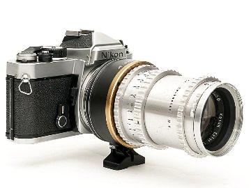 H1000/1600-Ni (ハッセルブラッド1000 & 1600F & キエフ88 のレンズを Nikon一眼レフへ) ∞ OK。の画像