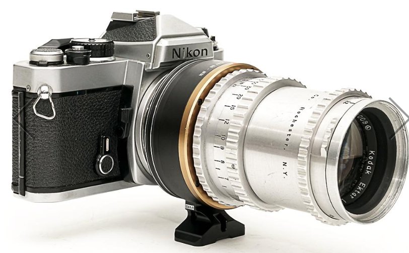 H1000/1600-Ni (ハッセルブラッド1000 & 1600F & キエフ88 のレンズを Nikon一眼レフへ) ∞ OK。の画像