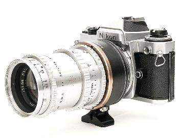 H1000/1600-Ni (ハッセルブラッド1000 & 1600F & キエフ88 のレンズを Nikon一眼レフへ) ∞ OK。の画像