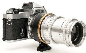 H1000/1600-Ni (ハッセルブラッド1000 & 1600F & キエフ88 のレンズを Nikon一眼レフへ) ∞ OK。の画像