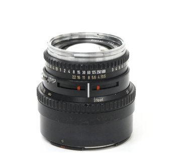 100/3.5 Planar  (Cレンズ) ハッセルブラッド Vシリーズ用  SYNCHRO COMPUR M.X.V.Shutter 付  前後キヤップ付　先白　初期ロットの画像