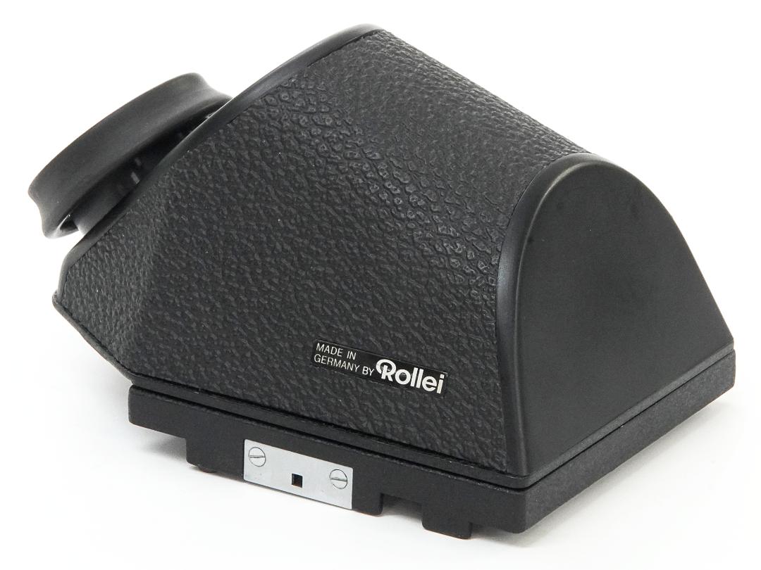 ペンタプリズムファインダー45° Rollei SL66用  左右正像になります、 360度回転します。Rollei純正 革ケース付の画像