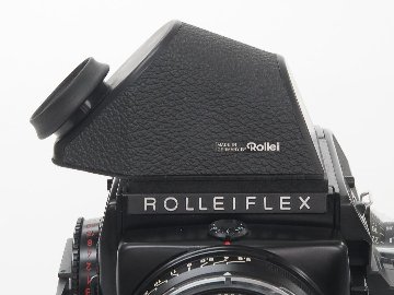 ペンタプリズムファインダー45° Rollei SL66用  左右正像になります、 360度回転します。Rollei純正 革ケース付の画像