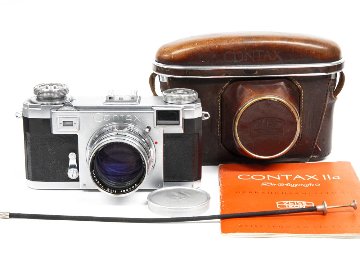 Contax ⅡA 50/1.5 Sonnar Tコーティング (Zeiss-Opton) 距離計連動  レンズ 95%以上　ボデー 90%以上の画像