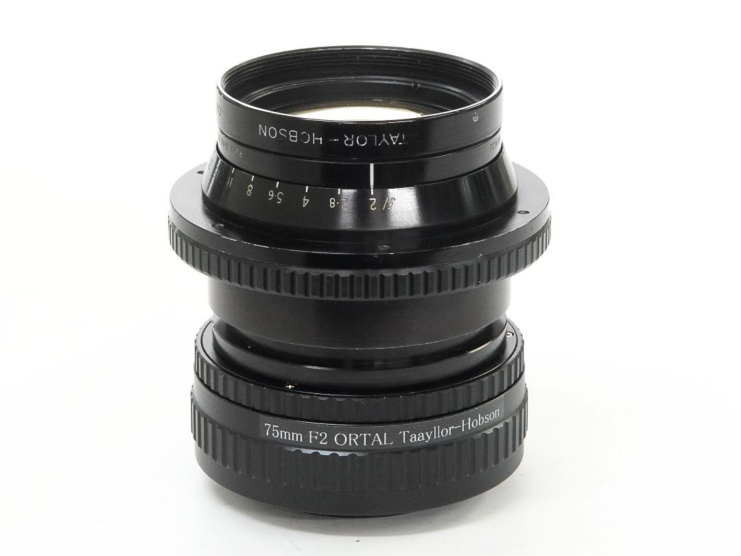 75/2 ORTAL  Tayor-Hobson Sony E マウント L#611635　TV-Lens  Made in England　超接写撮影可  95%　トリューム含有の画像