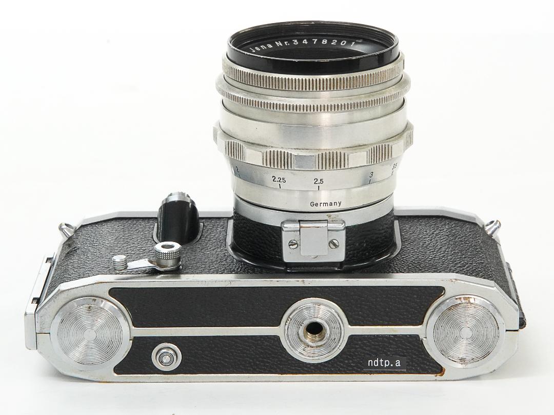 Contax 58/2 Biotar Carl Zeiss (カメラは故障品) の画像