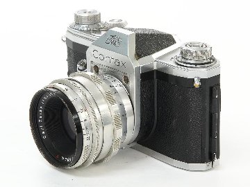 Contax 58/2 Biotar Carl Zeiss (カメラは故障品) の画像