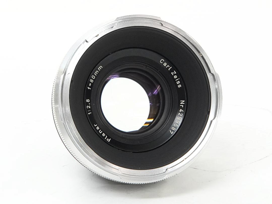 Rollei SL 6×6 E 80/2.8 Planar Rollei　6×6フィルムマガジン、 ウエストレベルファインダー付、 レンズ前キャップ付、ボデー前キャップ付、ネックストラップ付の画像