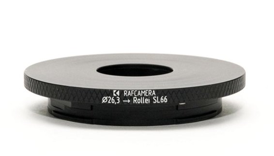 アダプターRing 、大判の00番shutter (26.3mmφ)レンズを →  RolleiSL66、66E、66SE で使用します。の画像