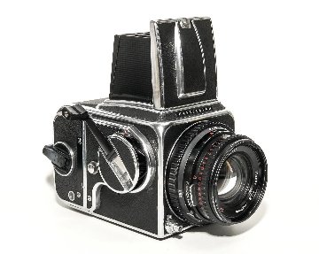 Hasselblad 500C/M  ,  80/2.8 Planar T☆ (Cレンズ ) M-12マガジン スタンダード焦点板 ネックストラップ付 日本語使用説明書付(コピー) の画像