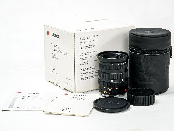 28-35-50mm/f4 Tri-Elmar ASPH (E55) Germany ライカM用 純正 前後レンズキャップ、 レンズケース、Garantie Card、 元箱付 距離計連動　新品同様　の画像