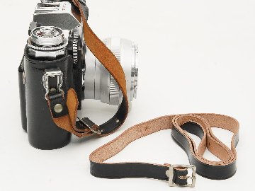 Contarex-super 後期型 Body (Zeiss-Ikon) 55mm F1.4 Planar 白 専用ケース付 B#P54470 L#3339724の画像