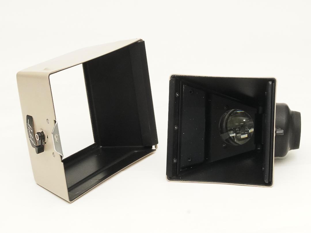 Linhof 6×9cm 用 上下正像ミラーファインダー  　セパレートタイプの画像