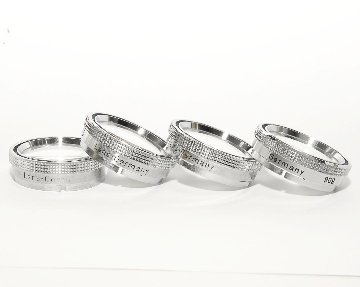 Contaflex 45/2.8 Tessar用 Contaflex 50/2.8 Tessar用 接写フィルター4枚セット 0.2m　0.3m　0.5m　1.0m 被写界深度表付 P,ケース付の画像