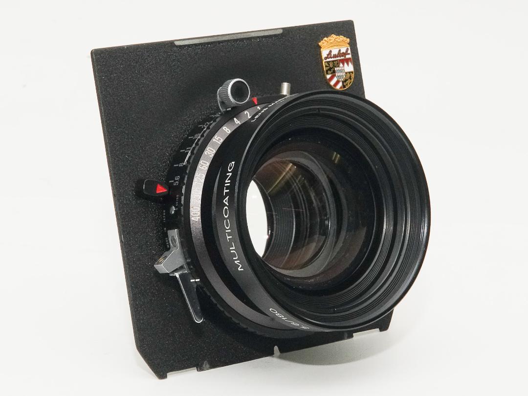 180/5.6 Symmar- S MC (Schneider) コパル1番ブラックシヤッター L#14198070　　35mm 判に換算では約 50mm です､の画像