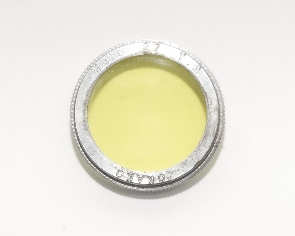 27mm Y.2 フィルター(Walz)  Contaflex Tessar 50mm F2.8 等にの画像