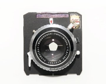 180/5.5 Tele Arton (Schneider)  シンクロコンパー0番シャッターM.X.V.付 Linhof テヒニカ6×9cm 5型レンズボード付　の画像
