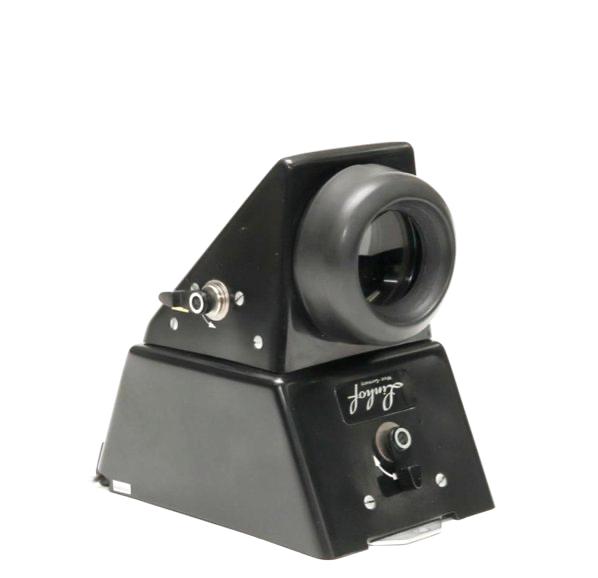 Linhof 6×9cm 用 上下正像ミラーファインダー セパレート型 黒 (縦横可能) 　元箱付の画像