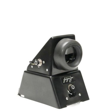 Linhof 6×9cm 用 上下正像ミラーファインダー セパレート型 黒 (縦横可能) 　元箱付の画像