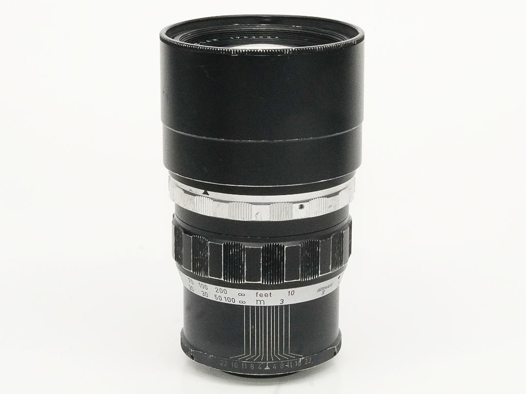 200/4 Telyt.Ｖ L39 ライカビゾフレックス用レンズ 真円の丸々絞り Ｌ＃1753694の画像