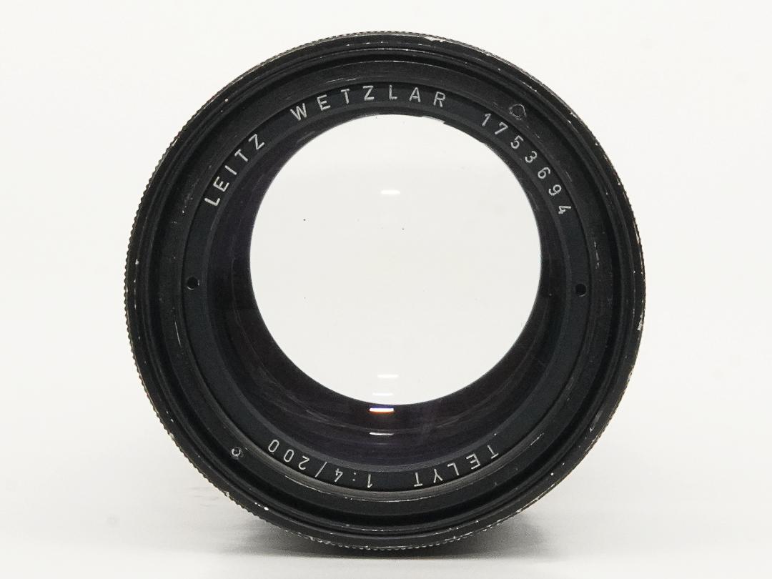 200/4 Telyt.Ｖ L39 ライカビゾフレックス用レンズ 真円の丸々絞り Ｌ＃1753694の画像