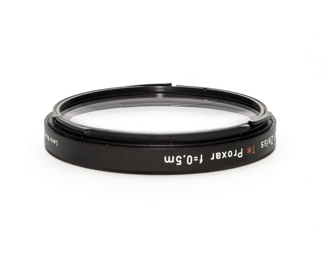 B-60  ハッセルフィルター.プロクサー0.5m T*  CF-レンズ38ミリ～250ミリ用、黒枠 Carl Zeiss 製　 95%の画像