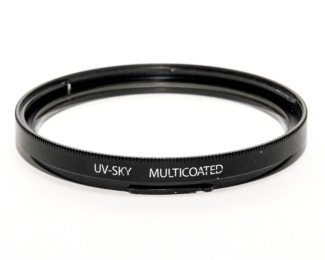 ハッセルフィルターUV-SKY(B-60) MULTICOATED  CF-レンズ 38ミリ～250ミリ用  Hasselblad 純正品　95%の画像