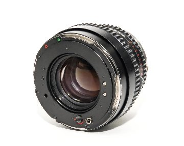100/3.5 Planar  (Cレンズ) ハッセルブラッド Vシリーズ用  SYNCHRO COMPUR M.X.V.Shutter 付  前後キャップ付　先白　初期ロットの画像