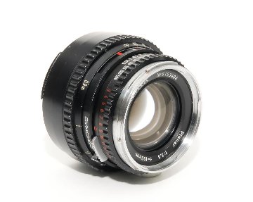 100/3.5 Planar  (Cレンズ) ハッセルブラッド Vシリーズ用  SYNCHRO COMPUR M.X.V.Shutter 付  前後キャップ付　先白　初期ロットの画像
